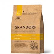 Grandorf Holistic & Hypoallergenic Adult Mini 4 Meat Recipe сухой корм для взрослых собак мелких пород 4 вида мяса 3 кг
